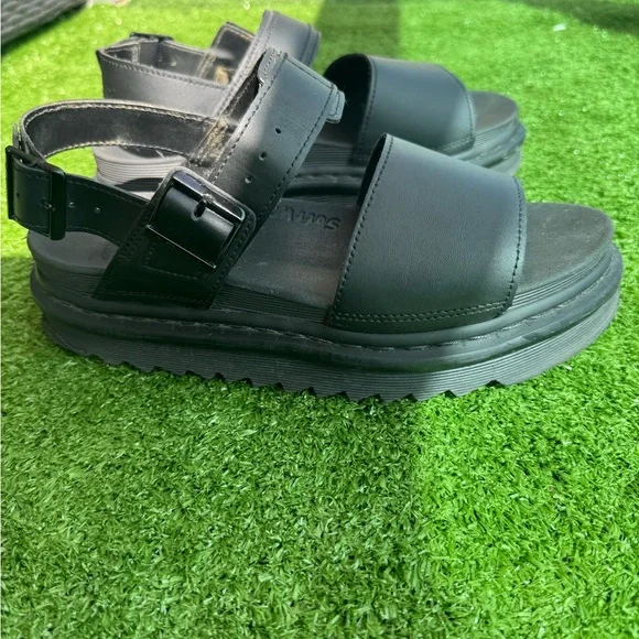 Dr. Martens Black Sandals with Buckle - Picture 3 of 10